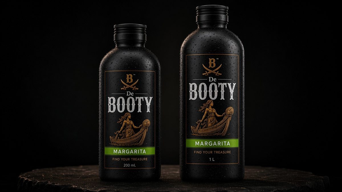 De Booty Margarita — Lil Booty 200 mL and Big Booty 1 L